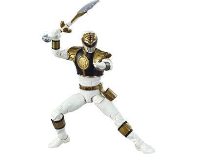 Hasbro Power Rangers Figurka s výměnnou hlavou Mighty Morphin White Ranger 15 cm