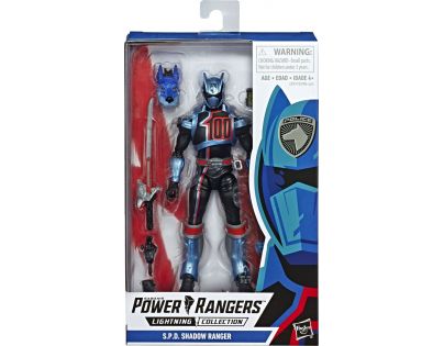 Hasbro Power Rangers Figurka s výměnnou hlavou S.P.D. Shadow Ranger 15 cm