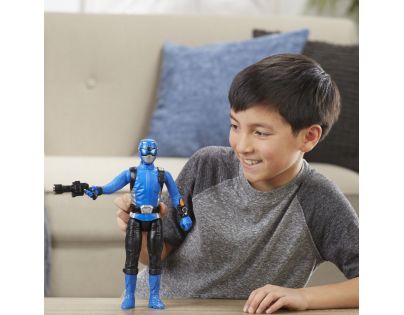 Hasbro Power Rangers 30 cm akční figurka Blue Ranger