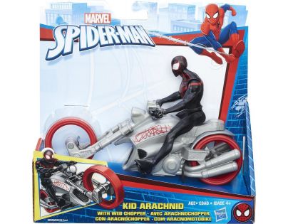 Hasbro Spider-man figurka s vozidlem Kid Arachnid