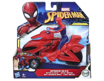 Hasbro Spider-man Spiderman na motorce
