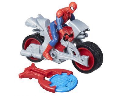 Hasbro Spiderman 15 cm Spiderman na motorce