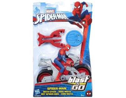 Hasbro Spiderman 15 cm Spiderman na motorce