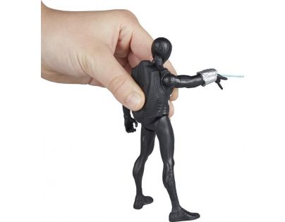 Hasbro Spiderman Figurky s vystřelovacím pohybem Black Suit Spider-man 15 cm