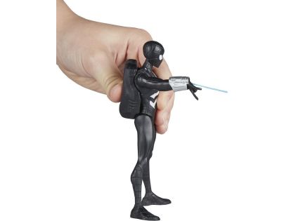 Hasbro Spiderman Figurky s vystřelovacím pohybem Black Suit Spider-man 15 cm