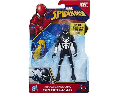 Hasbro Spiderman Figurky s vystřelovacím pohybem Black Suit Spider-man 15 cm