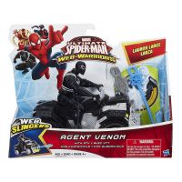 Hasbro Spiderman Akční figurka se závodním vozidlem - Agent Venom 3