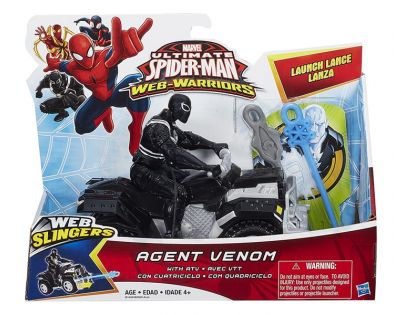 Hasbro Spiderman Akční figurka se závodním vozidlem - Agent Venom