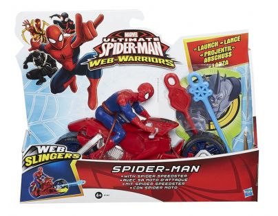 Hasbro Spiderman Akční figurka se závodním vozidlem - Spiderman