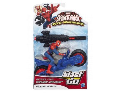 Hasbro Spiderman Akční figurka s vozidlem - Spiderman motorka