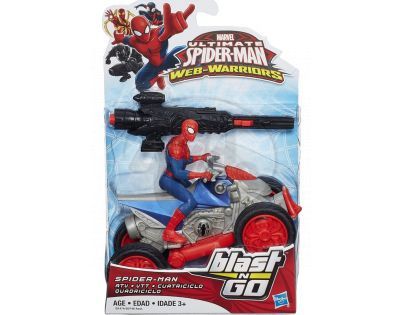 Hasbro Spiderman Akční figurka s vozidlem - Spiderman čtyřkolka