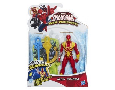 Hasbro Spiderman Akční figurka vrhající pavučinu - Iron Spider