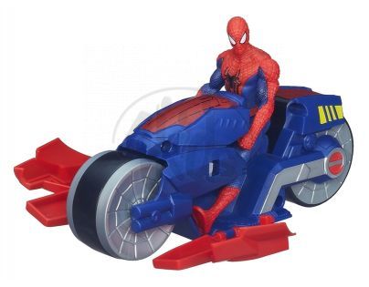 Hasbro Spiderman figurka s vozidlem - motorka
