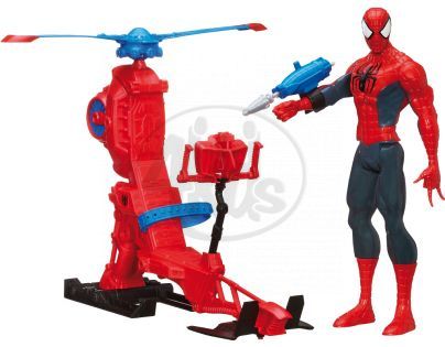 Hasbro Spiderman figurka s vrtulníkem