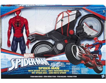 Hasbro Spiderman Titan Hero Series  SM W Spider Cycle