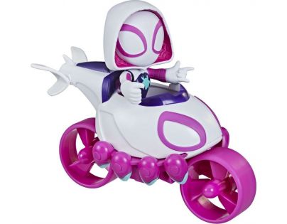 Hasbro Spiderman vozidlo a figurka Ghost-Spider