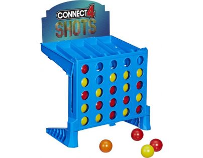 Hasbro Společenská hra Connect 4 Shots