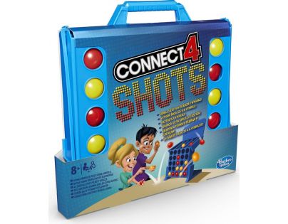 Hasbro Společenská hra Connect 4 Shots