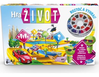 Hasbro Společenská hra Game of Life CZ SK
