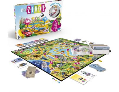 Hasbro Společenská hra Game of Life CZ SK