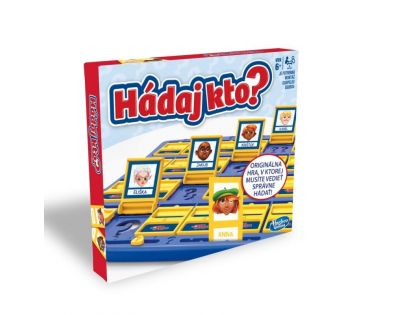 Hasbro Společenská hra Hádaj kto? SK nová edice