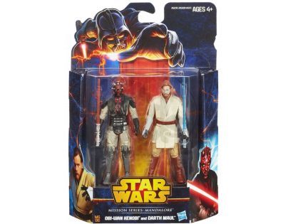 Hasbro Star Wars akční figurky 2ks - Obi-Wan Kenobi a Darth Maul