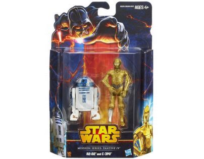 Hasbro Star Wars akční figurky 2ks - R2-D2 a C3PO