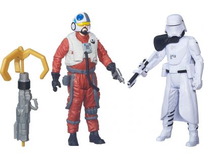 Hasbro Star Wars Epizoda 7 Dvojbalení figurek - First Order Snowtrooper Officer a Snap Wexley
