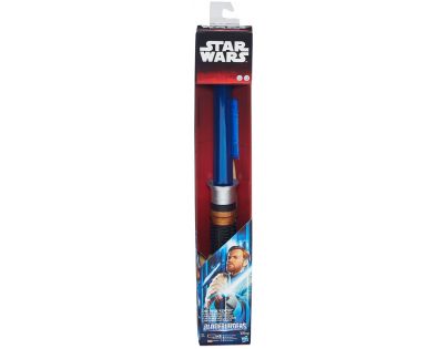 Hasbro Star Wars Epizoda 7 Elektronický světelný meč - Obi-Wan Kenobi