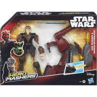 Hasbro Star Wars Hero Mashers Speeder - Jedi Speeder a Anankin Skywalker 2
