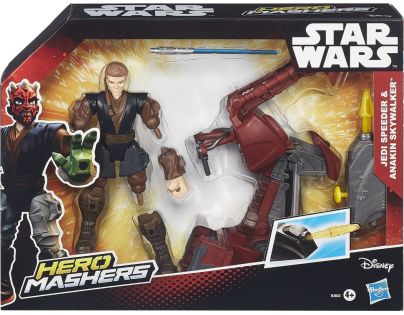 Hasbro Star Wars Hero Mashers Speeder - Jedi Speeder a Anankin Skywalker