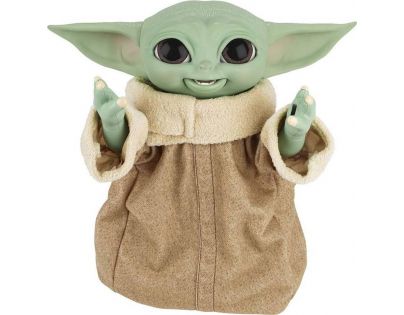 Hasbro Star Wars Interaktivní figurka Mandalorian Galactic Snackin' Grogu