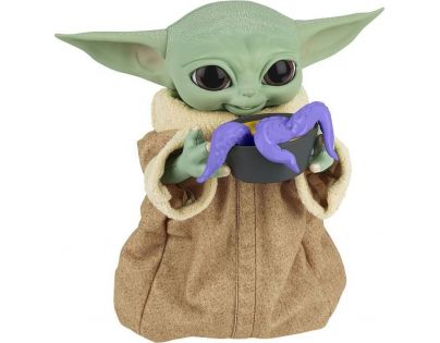 Hasbro Star Wars Interaktivní figurka Mandalorian Galactic Snackin' Grogu