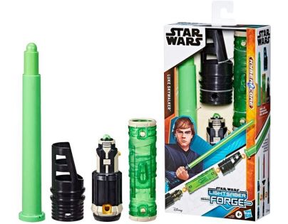 Hasbro Světelný meč LS Forge Star Wars s příslušenstvím zelený - Poškozený obal