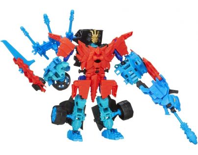 Hasbro Transformers 4 Construct Bots Autobot Drift a Rougneck Dino