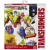 Transformers 4 Construct Bots Transformer se zvířetem - Optimus Prime a Gnaw Dino 3