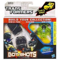 Transformers BOT SHOTS 3 transformeři Hasbro 37973 - NemesisPrime Megatron AcidStor 3