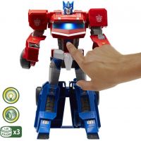 Hasbro Transformers Cyberverse roll and combine transform figurka Optimus Prime 3