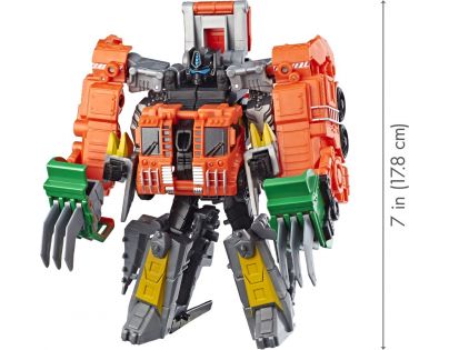 Hasbro Transformers Cyberverse Spark Armour Elite figurka Grimlock a Trash Crash