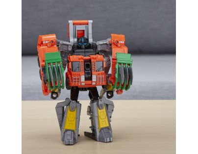 Hasbro Transformers Cyberverse Spark Armour Elite figurka Grimlock a Trash Crash