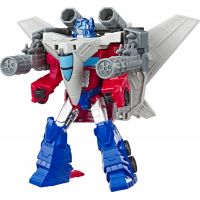 Hasbro Transformers Cyberverse Spark Armour Elite figurka Optimus Prime a Sky Turbine 2