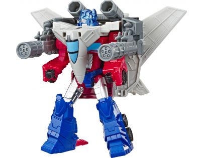 Hasbro Transformers Cyberverse Spark Armour Elite figurka Optimus Prime a Sky Turbine