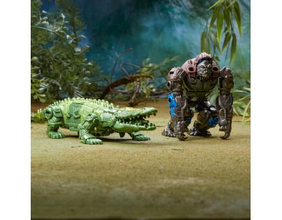 Hasbro Transformers Movie 7 Dvoubalení figurek 11 cm Optimus Primal and Skull Cruncher