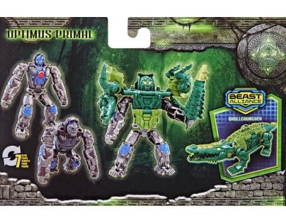 Hasbro Transformers Movie 7 Dvoubalení figurek 11 cm Optimus Primal and Skull Cruncher