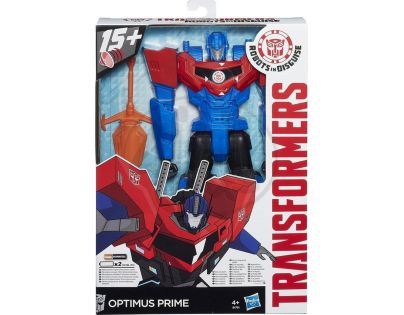Hasbro Transformers Pohyblivý Transformer 30 cm se zvuky - Optimus Prime