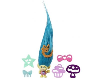 Hasbro Trollové Malá postavička s extra dlouhými vlasy Tiny Smidge