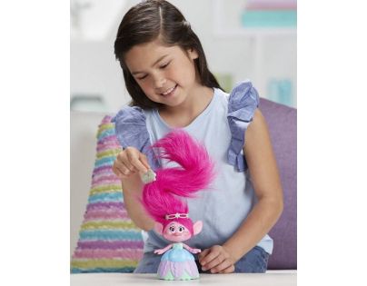 Hasbro Trollové Poppy s extra dlouhými svítícími vlasy