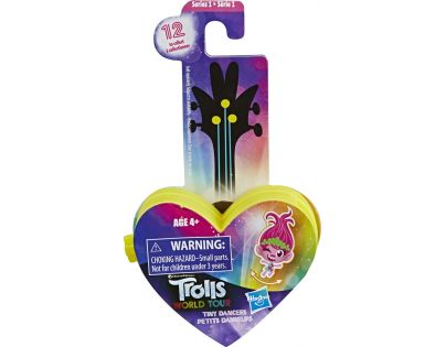 Hasbro Trolls Tiny Dancers figurka Žluté srdce