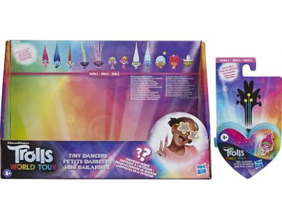 Hasbro Trolls Tiny Dancers figurka Žluté srdce