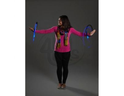 Hasbro A2039 - Twister rave taneční světelné a barevné obruče